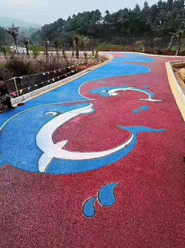 鹤壁彩色混凝土是一种防滑防腐透水地坪彩色透水混凝土厂家