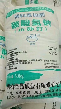 饲料级小苏打价格食品级碳酸氢钠厂家