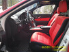 西安奔驰E300包覆真皮座椅、碳纤维方向盘内饰件