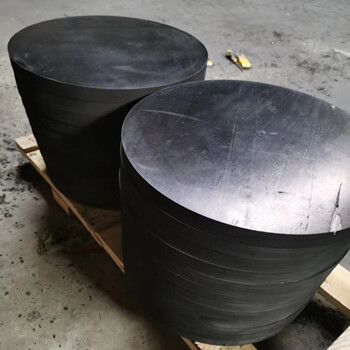 橋梁緩沖橡膠墊塊-黑色耐磨減震橡膠板加工定做廠家