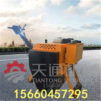河北邯郸0.3吨小型压路机天通手扶式两轮压路机全国销售