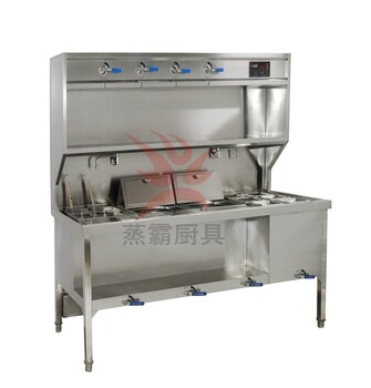 蒸霸廚具供應(yīng)中式快餐廚房設(shè)備一站式粉面爐