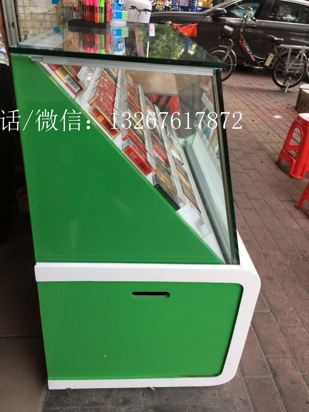 湖北硚口超市小卖店成都 柜台展柜展示柜