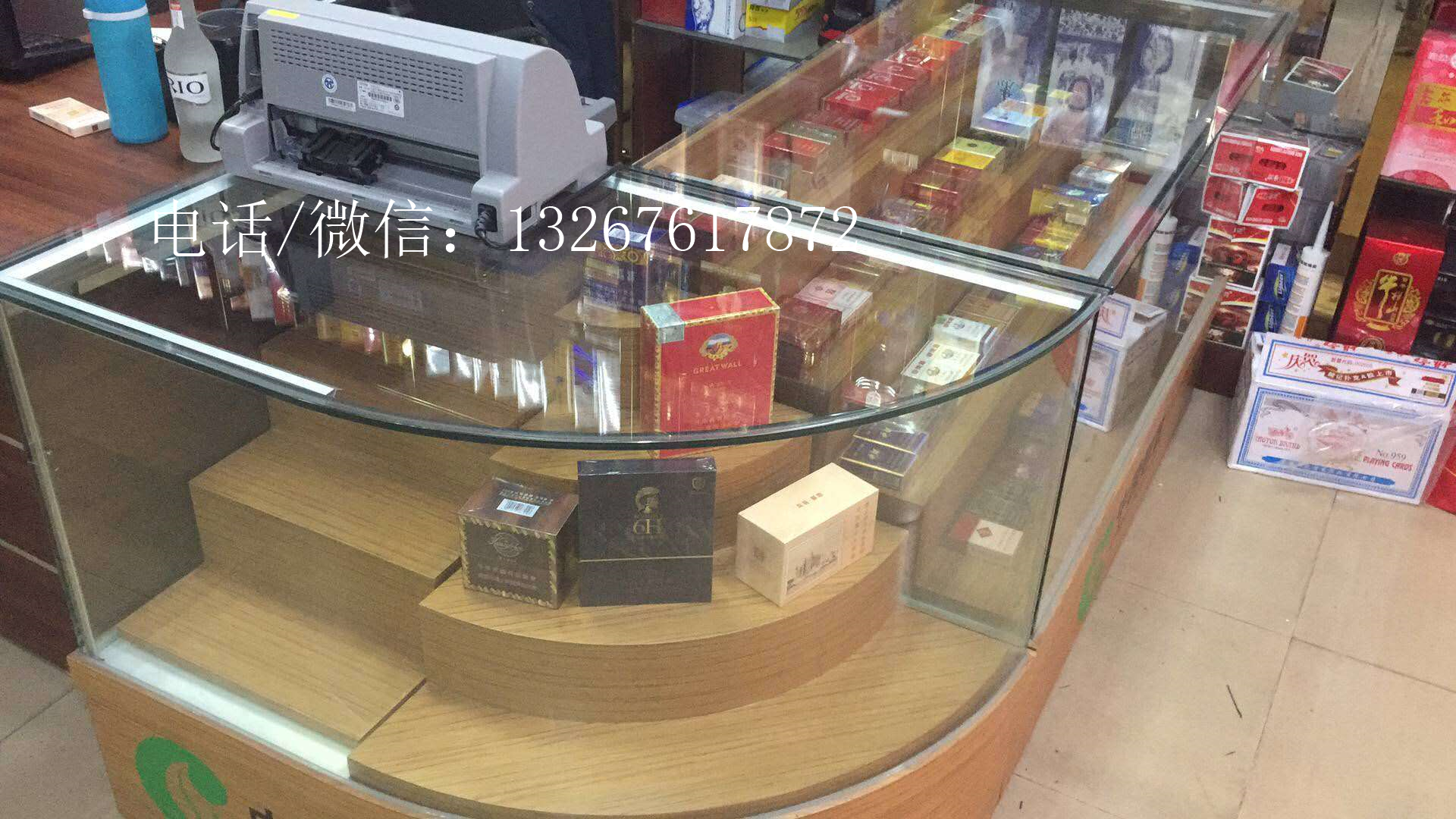 新疆高昌区超市商场便利店北京 柜台展柜展示柜