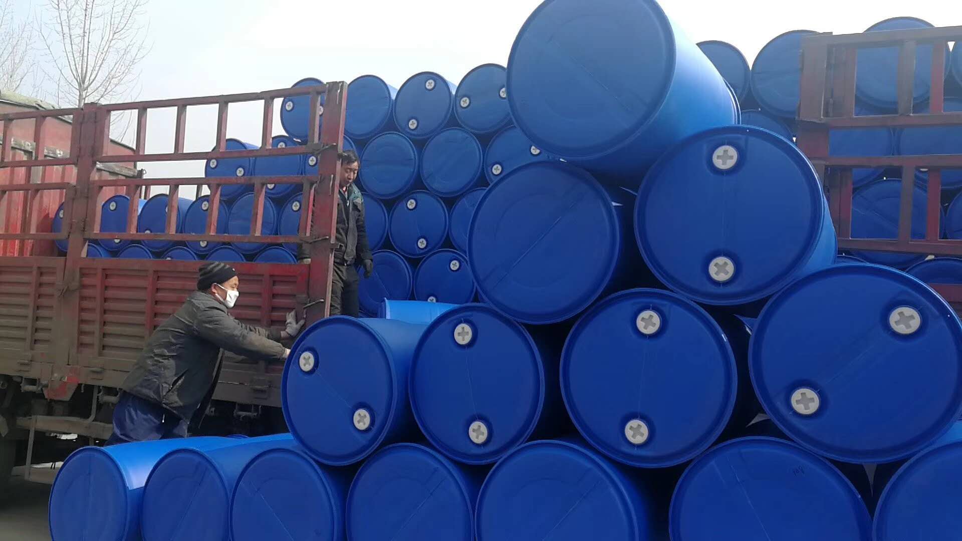北京200升蓝色塑料桶方案