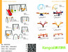 厂家直销户外儿童秋千儿童游乐器材社区双人儿童秋千