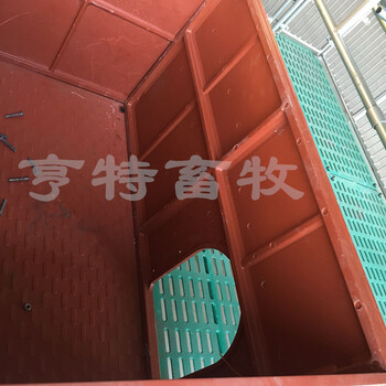 重庆合川养猪场母猪分娩栏热镀锌管焊接猪栏价格透明