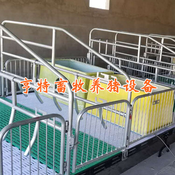 安徽宣城母猪分娩栏复合地板产床热镀锌管焊接价格