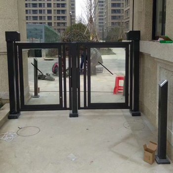 廠家鋅鋼平開小門消防門護(hù)欄智能門廣告門