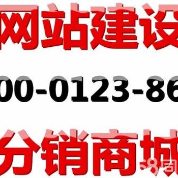 济南网站建设、商城开发、分销、设计+建站