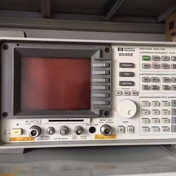 出租HP8596E、出售惠普8596E频谱分析仪可送货上门提供技术