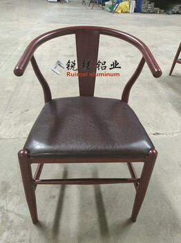 仿木纹椅子全铝餐桌椅子全铝橱柜定制家具材料批发