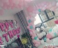 长沙气球布置生日宴策划布置派对策划布置粉色女孩主题布置