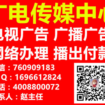 河南电视台公共频道广告价目表