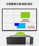 北京手机APP控制视频矩阵外置拼接处理器4k无缝混合矩阵液晶拼接屏图片4