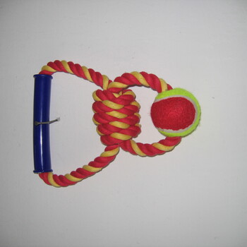 棉绳宠物玩具鸟玩具手编编织绳玩具鸟瞰系列玩具