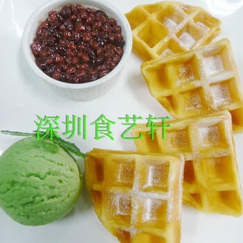 定制仿真食品模型漫咖啡模型松饼系列食物定做假华夫饼咖啡菜品订制