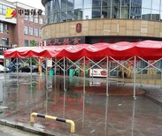 大型物流移动雨棚户外工地活动帐篷小区汽车篷推拉雨蓬图片4