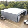 定做大型仓库工地帐篷大排档推拉雨篷伸缩停车棚活动遮阳遮雨帐篷