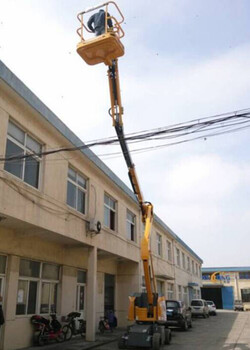 電力高空升降車液壓舉升機(jī)啟運(yùn)蘭州市紅古區(qū)曲臂自行登高梯