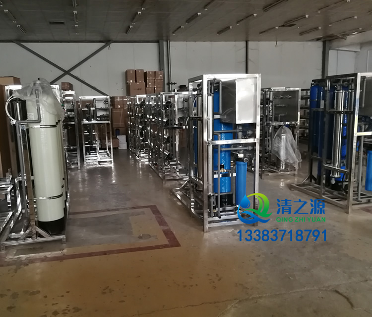 1000L纯净水处理设备,郑州反渗透ro设备,工厂学校生产饮用水设备