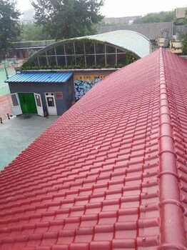 北京顺义合成树脂瓦别墅瓦屋面瓦厂家及设计安装