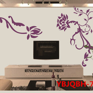 影壁墙效果图液体壁纸丝网印花模具墙面印花模具图片4