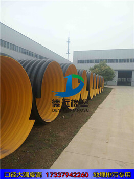 嵩县市政道路埋地排污钢带波纹管DN2800口径生产厂家