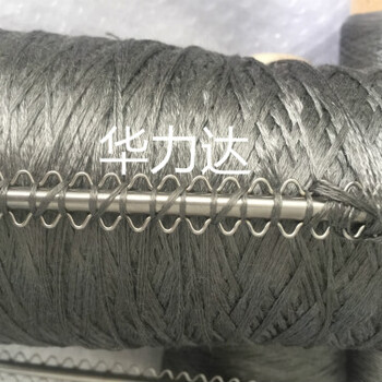 316L高温布耐高温金属纤维布捆绑钢化齿条金属线12s高温金属线