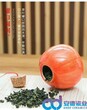 平平安安陶瓷摆件两用茶叶罐厂家定制批发图片