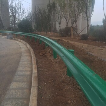 山西大同波形護欄雙波防撞護欄高速公路護欄