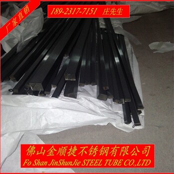 黑钛金304-201不锈钢方管45x45x1.0不锈钢方管