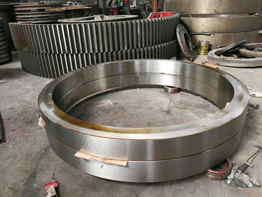 zg35crmo热处理重型褐煤烘干机大齿轮规格型号