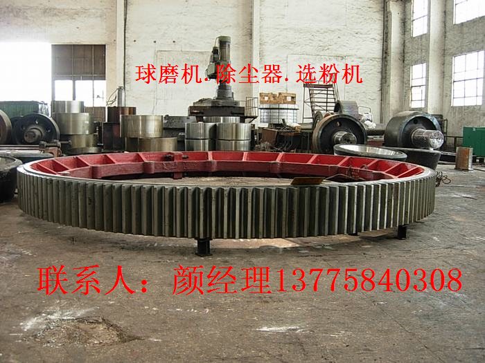 Φ1.0-3.6米模数10-30烘干机大齿轮小齿轮配件批发价格