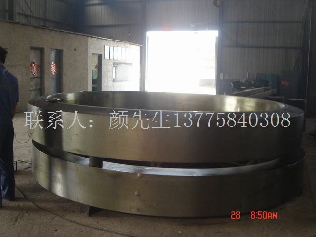 广西2.5x45米铸钢回转窑轮带生产厂家货源
