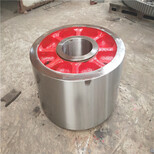 云南2.0米600铸钢烘干机托轮干燥机跑轮设计定制图片3