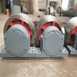 云南2.0米600铸钢烘干机托轮干燥机跑轮设计定制图片4