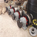 新疆1.8米煤質活性炭轉爐拖輪烘干機大齒輪生產廠家