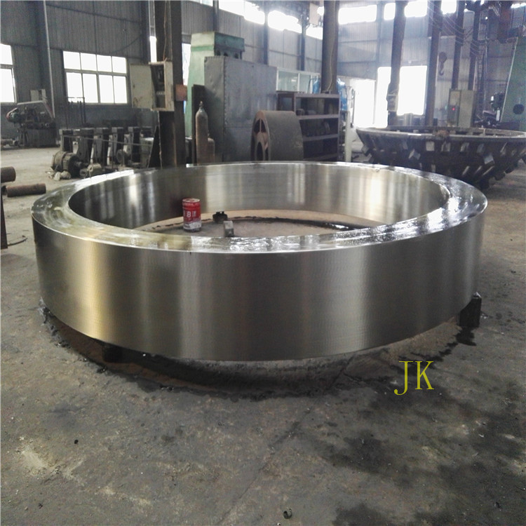 福建重型铸钢2.5米回转炉轮带配件回转炉支撑圈定制厂家