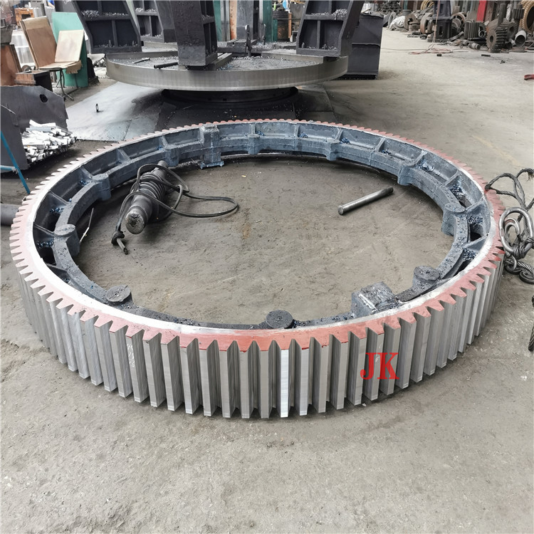 泰州146齿2.2米粉煤灰干燥机大齿轮干燥机配件来图定制