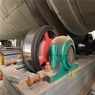 标准型1.8米滚筒干燥机拖轮烘干机拖轮分体大齿轮测量设计图片2