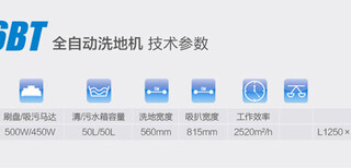 宿迁洗地机静音洗地机手推式洗地机驾驶式洗地机容恩R56BT图片1