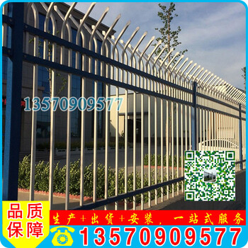 小区围墙工厂护栏海南锌钢护栏材料价格海口铁艺栅栏实用性