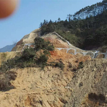 云南楚雄高速公路邊坡綠化三維植被網(wǎng)復(fù)綠施工