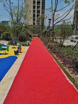 彩色路面噴涂材料（水性）環(huán)保型道路美化