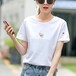 白城服装市场批发短袖衫女装时尚韩版宽松T恤大码半截袖批发