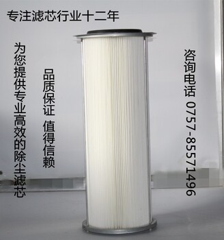 廠家絲杠吊裝濾芯除塵器濾芯法蘭盤(pán)除塵濾芯