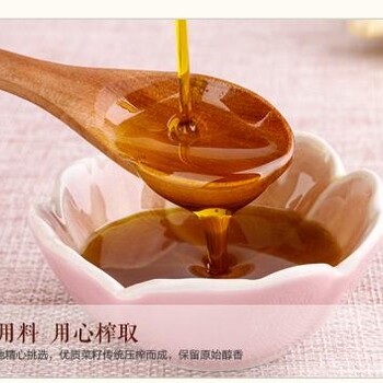 压榨菜籽油5L非转基因食用油批发渊明一品