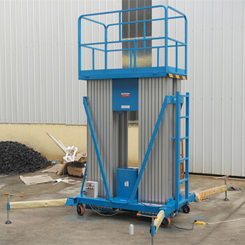 现货供应双柱铝合金式升降机电动液压升降机安全可靠