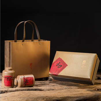 广州义统包装生铁1673金色茶叶罐茶叶包装礼盒定制批发